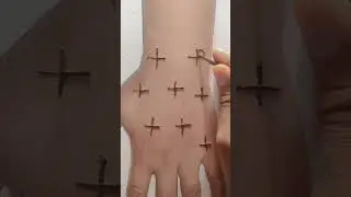 Simple plus icon mehndi design 😍🥰🎊&hearts;️🤩