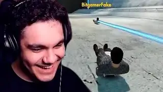 Correndo DEITADO no SKATE 3 Ft. Capjoga, Bitgamer e Coelho