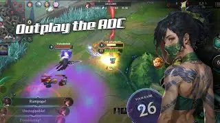 КАК ПЕРЕИГРАТЬ АДЦ | WILD RIFT AKALI