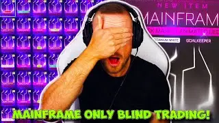 THEY TOOK MY TITANIUM WHITE ITEMS! | MAINFRAME ONLY BLIND TRADING WITH VOICE CHAT IN ROCKET LEAGUE!