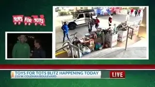 News 2 kicks off all day Toys for Tots donation blitz