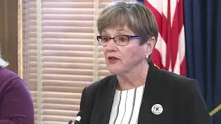 KS Gov. Laura Kelly talks about Lansing disturbance, state's COVID-19 battle