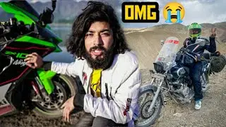 Papa Ke Sath Ride Pr Echo ka Hua Crash 😲 Leh Ladakh Ep 3