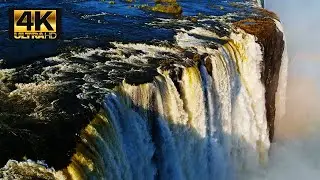 RELAXING Tour of Africa With Fly By Drone Shots | 4K