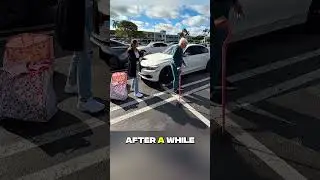 Kind Stranger Helps Old Lady After Rude Boy Drives Off #kindness #wholesome