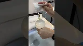 The Secret to Luxury Bathroom Living: HOROW T38 Smart Bidet Toilet Clean #toilet #bathroom #shorts