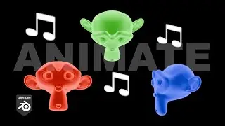 ANIMATE to SOUND in Blender