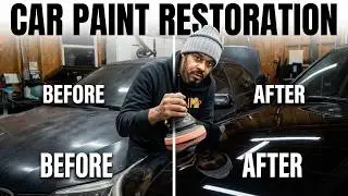 How to Buff & Polish Your Car DIY | BMW E60 Paint Restoration