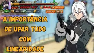 A importância de upar tudo de maneira linear!!! — Naruto Online.