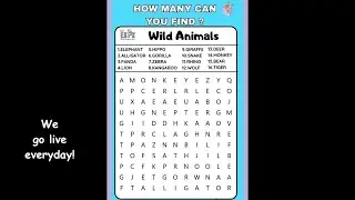 🧩 Brain Teaser Challenge: Ultimate Word Search Puzzle for Puzzle Lovers! 🔍 | No.124