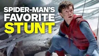 Spider-Man: Homecoming - Tom Holland's Favorite Stunt