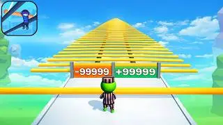 New Satisfying Mobile Game Roof Rails🔥😱 All Levels Unlocked! 4K Ultra HD