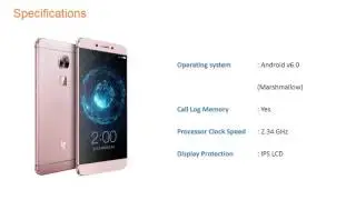 Latest Mobiles Lanched in India LeEco Le Pro 3 32GB Full Phone Specifications