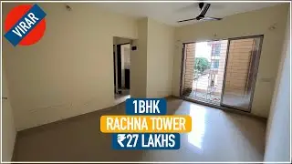 Resale 1Bhk | Rachna Tower. HDIL Layout Virar West | ₹27 Lakhs | Call 9769966599