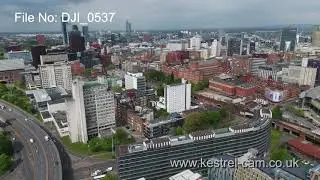 Manchester City Centre Drone Video 4