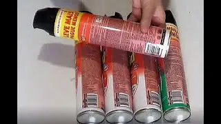 Do you throw away insecticide cans?