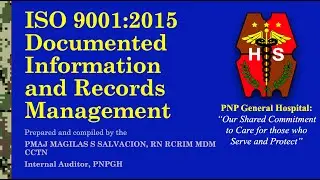 6th CIA:  What is Documented Information and Records Management?
