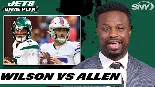 Bart Scott compares Jets Zach Wilson to Bills Josh Allen | Jets Game Plan | SNY