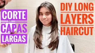DIY Long Layers Haircut