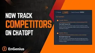 Track Your Competitors with ChatGPT? EnGenius Drops Game-Changing 2025 Feature!