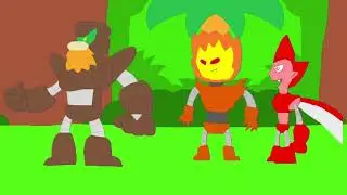 Adventure no Igo magination EP 02   Attacked Amazon Attack next to the camp english dub