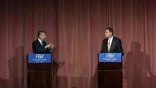 Watch Mark Warner, Ed Gillespie meet for first Virginia Senate debate