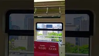 Goes to KCIC Halim with LRT #lrt #dukuhatas #kcic