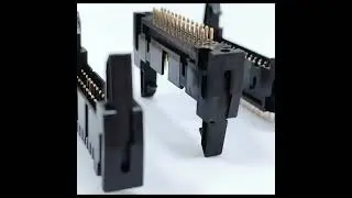 2.54mm dual row 180 straight DIP Ejector header Connector #denentech #connection #connector #ejector