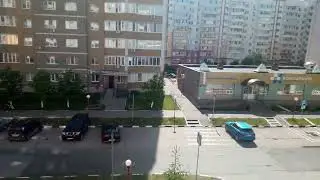 Вид с общежития возле УлГУ