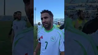 القائد رياض يدخل نادي الـ 100 مباراة مع الخضر ✌🏻&lrm;&zwnj;#LesVerts⁩⭐⭐ | &zwnj;#123vivalAlg&eacute;rie⁩🇩🇿