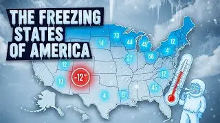 Top 10 Coldest States in the U.S. (Minus 12&deg;F and Below!)