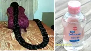 Baby oil for LONG Jet BLACK Hair Naturally | HAIR GROWTH OVERNIGHT ll NGWorld
