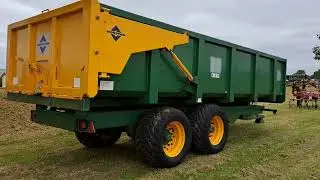 KEN WOOTTON Marston KWR14LX 14 Tonne Rootcrop/Grain Trailer, Hyd Door