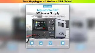 FNIRSI IPS3608 Adjustable DC Power Supply 36V 8A 285W Lab Bench Power Supply Voltage and Current