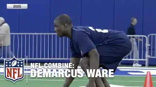 DeMarcus Ware (LB, Troy University) | 2005 NFL Combine Highlights