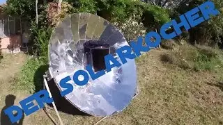 Permakultur-Element: Solarkocher - hei&szlig;es Wasser durch die Sonne