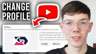 How To Change YouTube Profile Picture On PC/Laptop - Tutorial