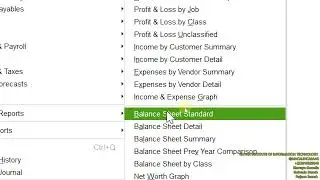 LESSON 6 READING REPORTS TRAIL BALANCE,INCOMSTATEMENT AND BALANCE SHEET
