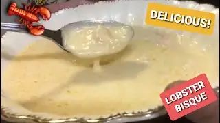 LOBSTER BISQUE🦞RECIPE