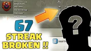 This FEARLESS Player Broke Enemy&rsquo;s 67 War Win Streak - Clash OF Clans !!