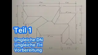 Teil 1: Dachausmittlung inkl. Profil | Ungleiche DN und TH | Michael Levardi