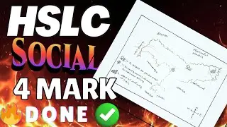 HSLC Social Science Map Important 2026 | HSLC Social Science Important 