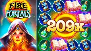 THIS FIRE PORTALS BONUS RETRIGGERED&hellip; AND THE SETUP HAD HUGE POTENTIAL!! (Bonus Buys)