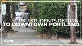 PSU students are returning to dorms in downtown Portland