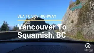 Scenic Drive - #vancouver  to #squamish  On The #seatosky Highway, British Columbia, Canada