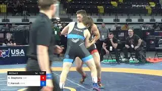 87 Kg Prelims - Kodiak Stephens, Ebbetts Pass Wrestling Vs Tyler Hannah, Combat W.C. School Of Wre