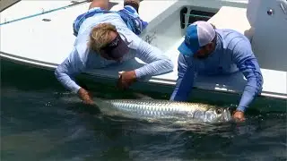 Fly Fishing for Tarpon on the Flats in Key West Florida