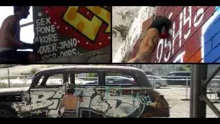 burn Yard Live - Budapest street art edit feat. M-City and more