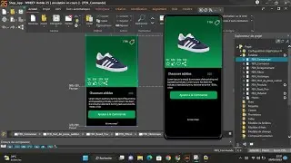 Conception d'interface utilisateur / UX d'application mobile de commerce &eacute;lectronique dans WM 25