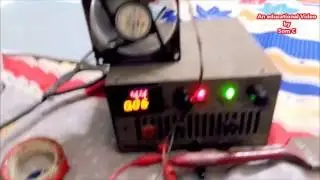How to connect a Digital Volt meter and Ammeter to your DIY Variable Regulated DC Power supply